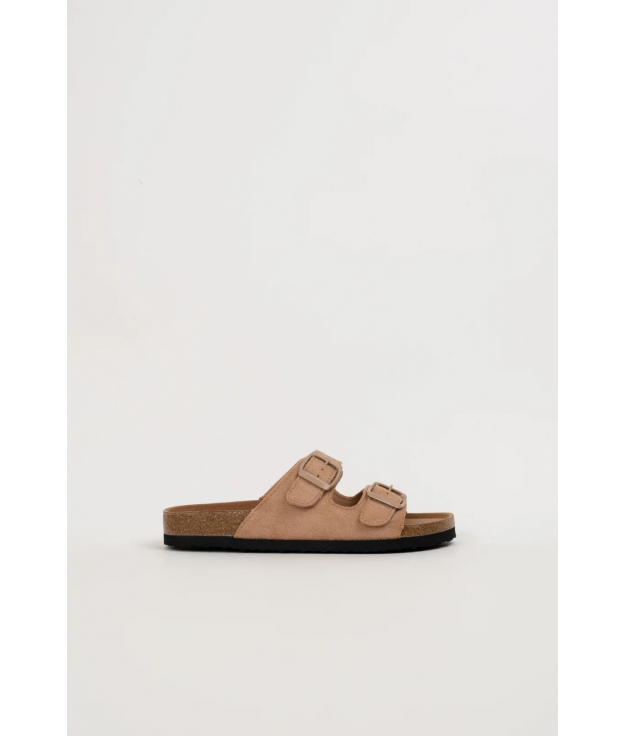 VASTRA FLAT SANDAL - KHAKI