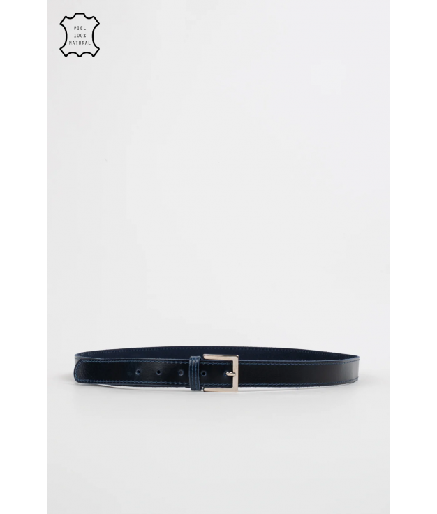 PLESOR BELT - NAVY BLUE