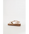 SANDALIA PLANA PUMARCA - BEIGE