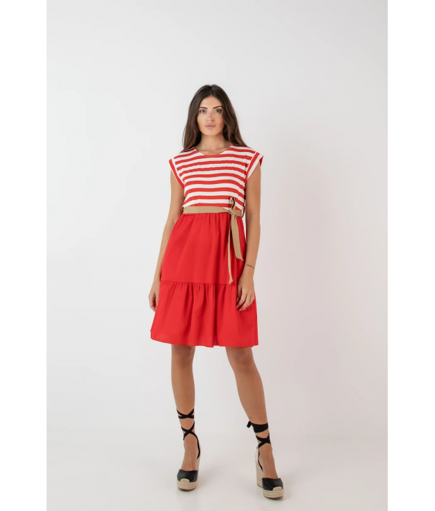 DALES DRESS - RED