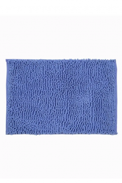 TAPIS DE BAIN SHAGY - BLEU