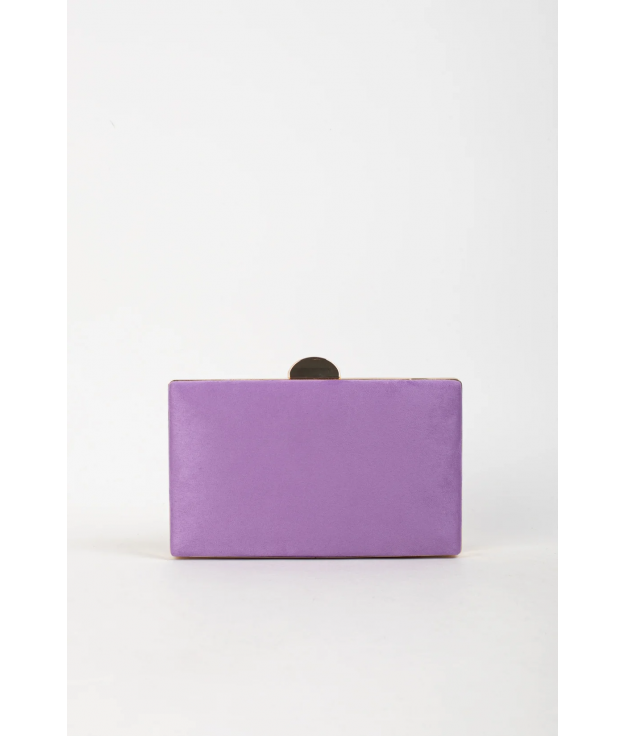 ANAR CLUTCH BAG - LILAC