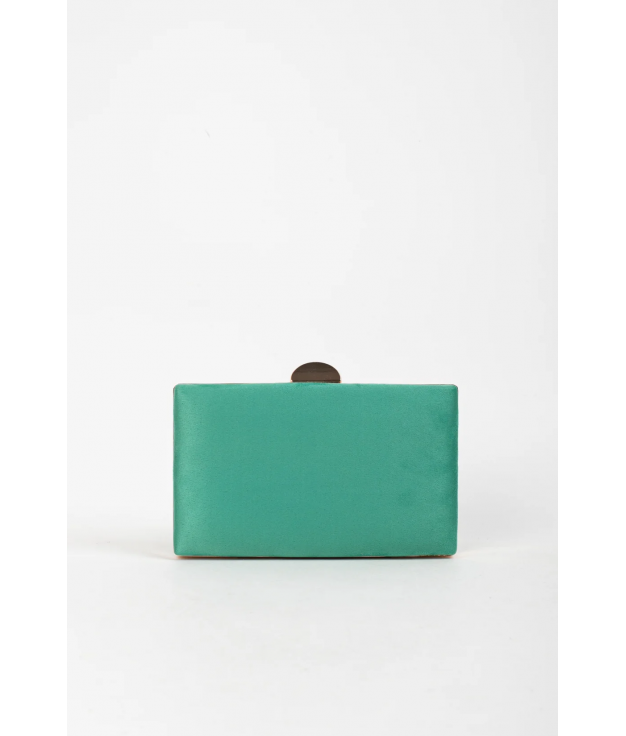 ANAR CLUTCH BAG - AQUAMARINE