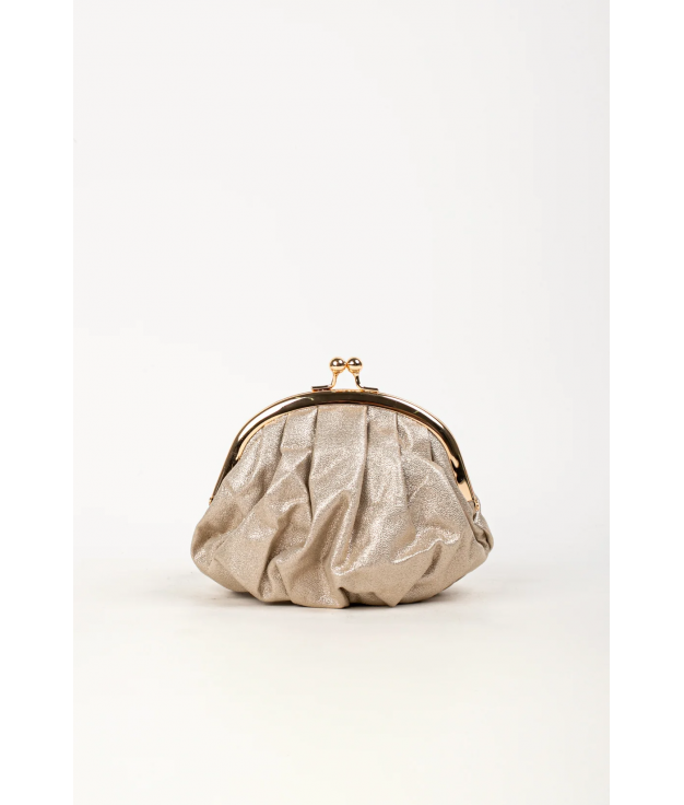 VISNO BOWLER BAG - GOLD