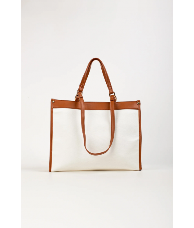 BOLSO PLADES - BLANCO