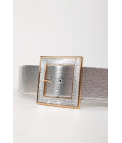 CEINTURE ÉLASTIQUE KICAL - ARGENT