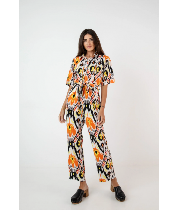 TUSON JUMPSUIT - ORANGE