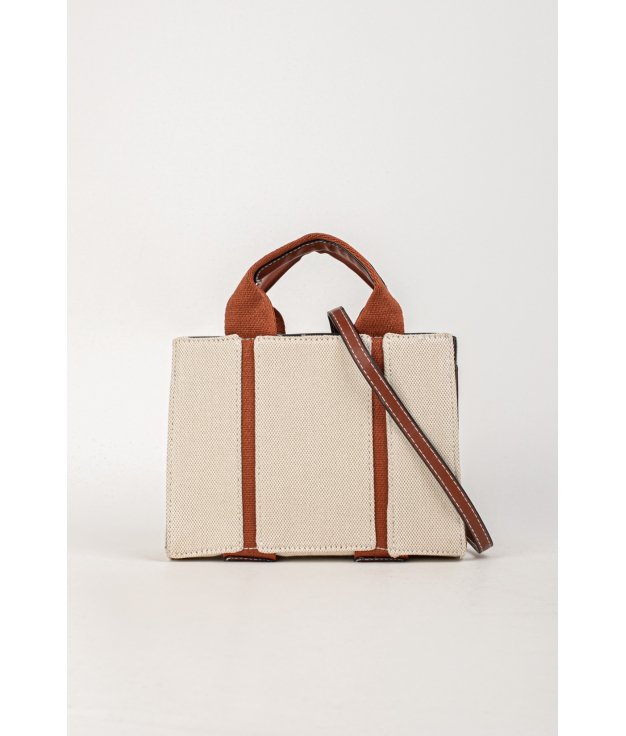 BORSA A TRACOLLA TAFAL - BEIGE