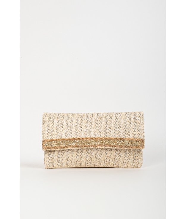 CIMU ENVELOPE BAG - BEIGE/GOLD