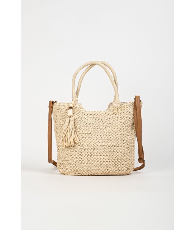 BOLSO BANDOLERA TELUR - BEIGE