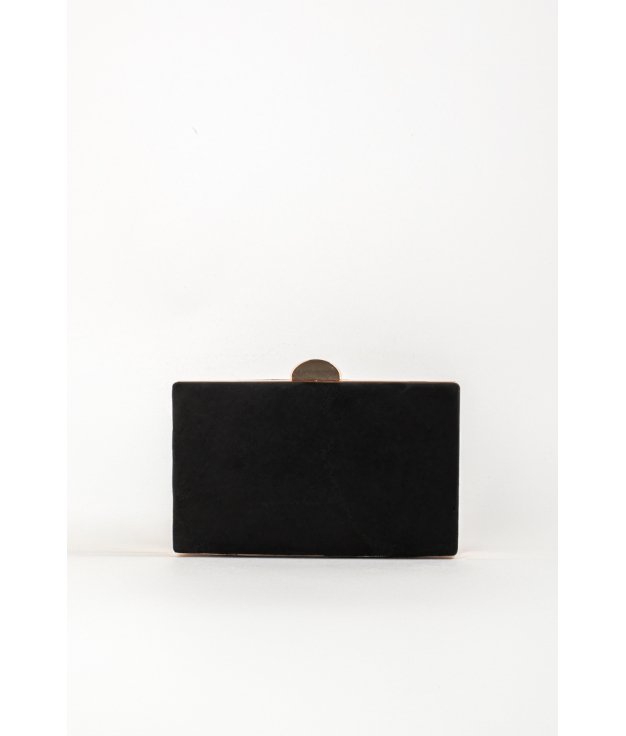 ANAR CLUTCH BAG - BLACK