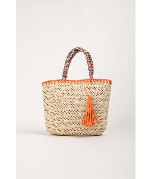 BOLSO BANDOLERA MALER - BEIGE/NARANJA PIANNO 39