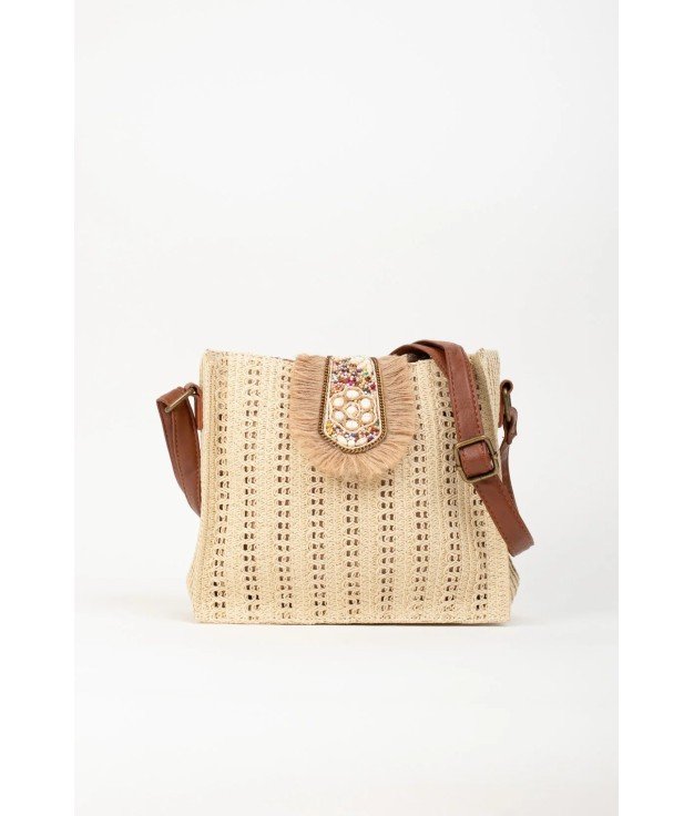 BORSA A TRACOLLA GASTER - BEIGE PIANNO 39