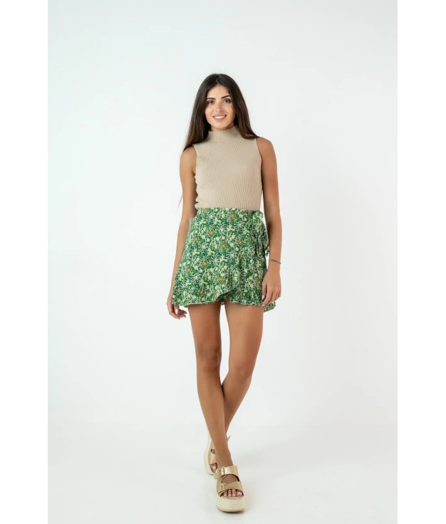 SKIRT TROUSERS NAKES - GREEN PIANNO 39