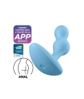 PLUG ANAL AVEC VIBRATION DEEP DIVER - BLUE PIANNO 39