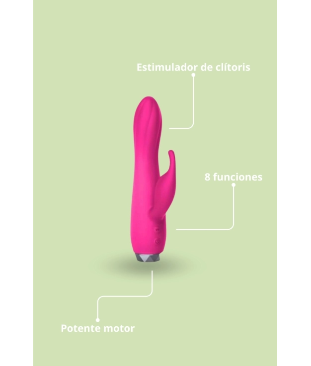 LATETOBED COUBY BUNNY VIBRATOR SILICONE PINK PIANNO 39