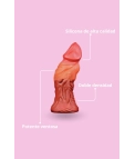 DILDO NATURE 7" DOUBLE COUCHE piano39