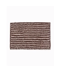 TAPIS DE BAIN EDEN STRIPES - CHOCOLAT