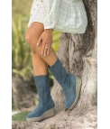 KURA LOW BOOT - PIANNO BLUE 39