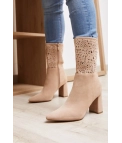 BOTTINE BASSE SIDIS - BEIGE PIANNO39