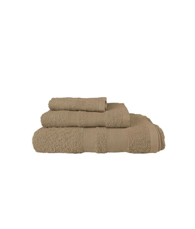 PACK OF 1, 2 OR 4 COTTON BATH TOWELS 400GR - MINK