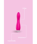 Vibrador Silicona Douby - Rose