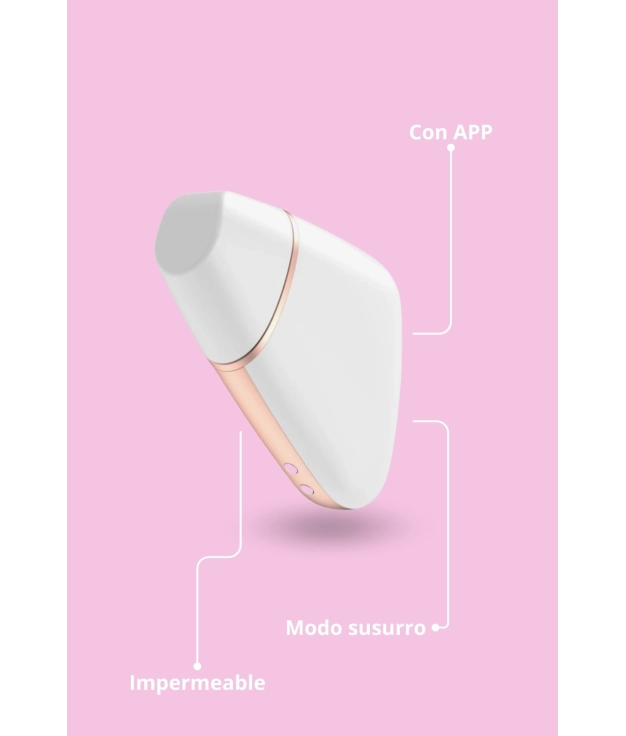 SATISFYER SUCCIONADOR TRIANGLE - BIANCO