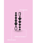 SET 2 CHAÎNES ANALES - NOIR pianno39
