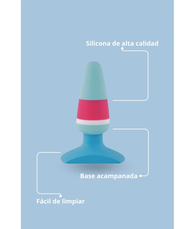 FEELZTOYS PLUG ANAL COLORS NR. 1