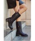 Bota Alta Lutor - Negro Pianno 39