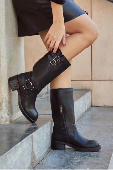 Bota Alta Lutor - Negro Pianno 39