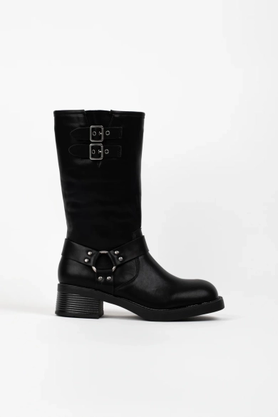Bota Alta Lutor - Negro Pianno 39 2