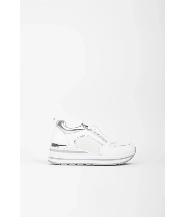 CASUAL SNEAKERS NESSA - WHITE PIANNO 39