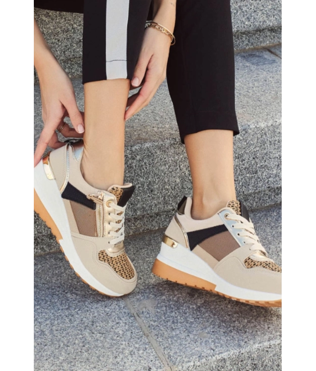 Scarpe da ginnastica casual Mirte - Khaki PIANNO 39