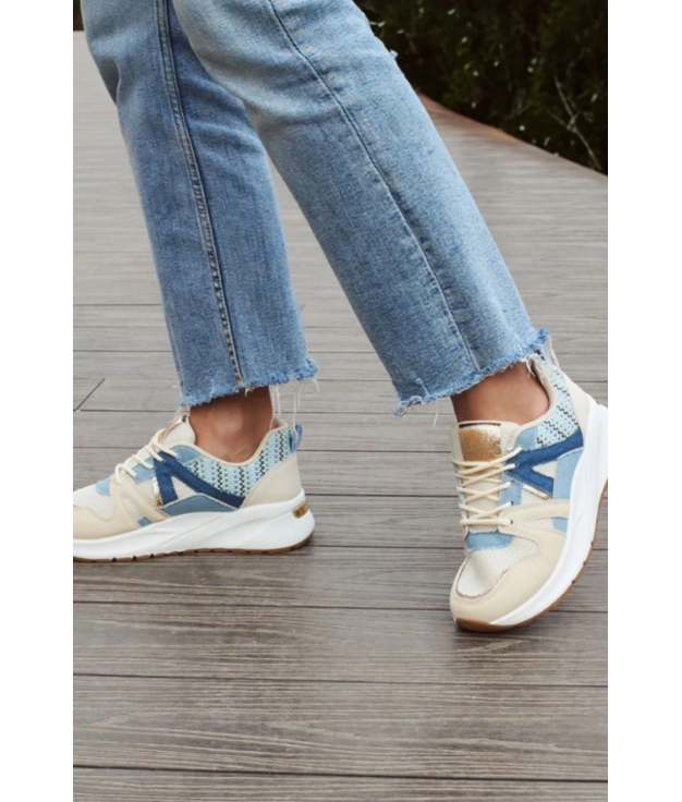 Baskets casual Antor - Bleu PIANNO 39