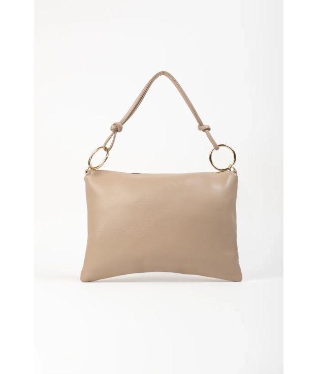 Sac à main en cuir Lory - Beige PIANNO 39