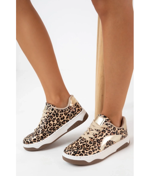 Scarpe da ginnastica casual Luko - Leopardo Pianno 39