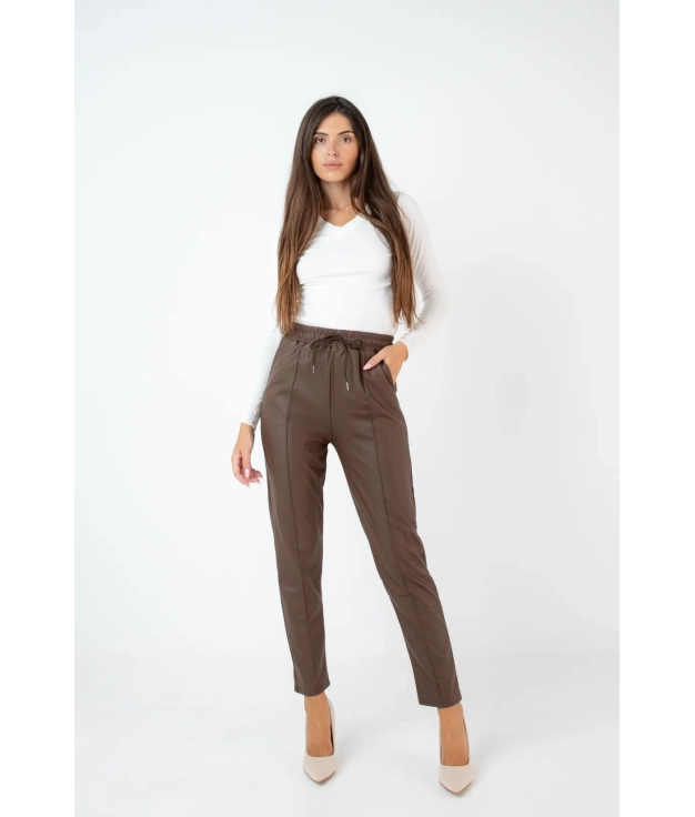 ASTOR TROUSERS - BROWN