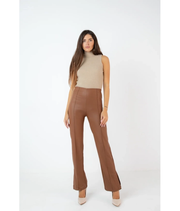 LEGGINGS FLOCAR - CAMEL PIANNO 39