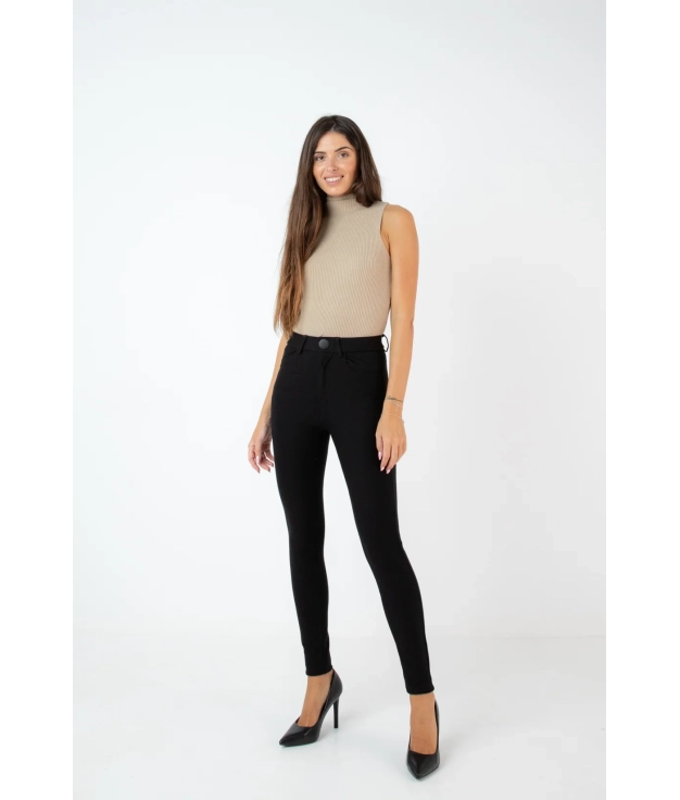 LUSAN TROUSERS - BLACK PIANNO 39