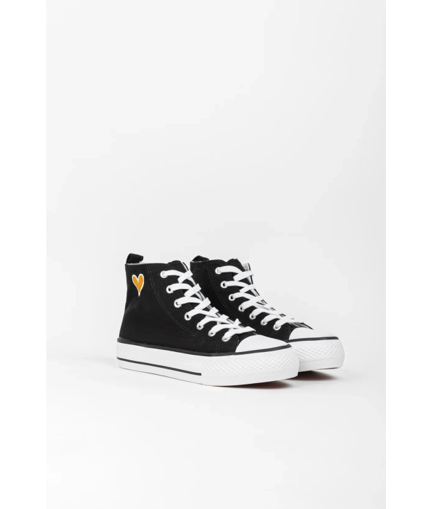 Casual Sasder Sneakers - Black PIANNO 39