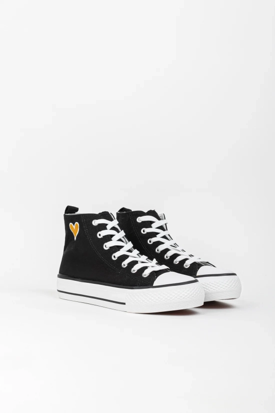 Baskets casual Sasder - Noir PIANNO 39