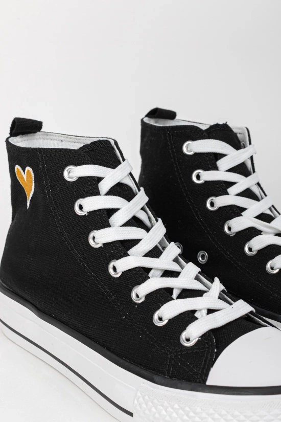 Baskets casual Sasder - Noir PIANNO 39 2
