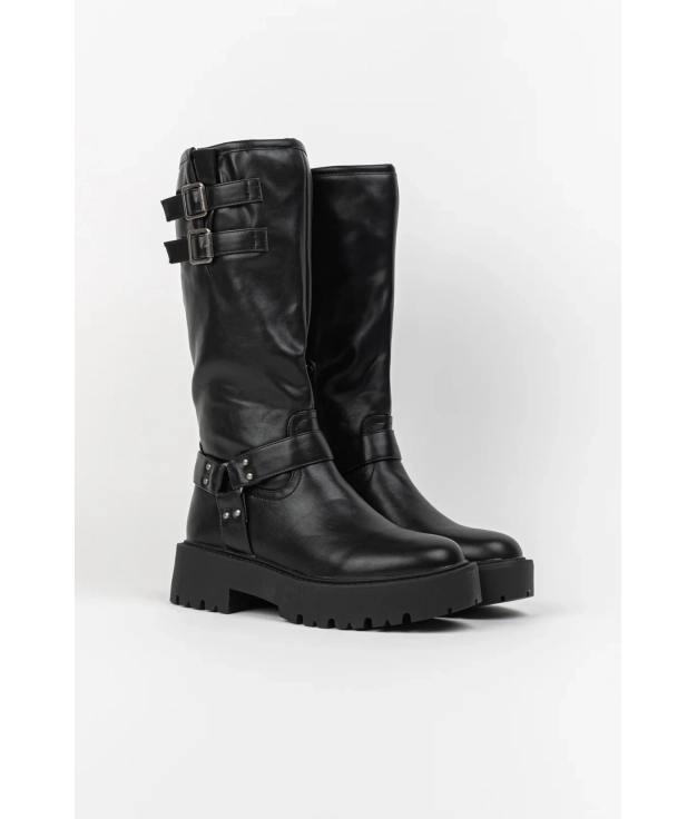 Bardus Tall Boot - Black PIANNO 39