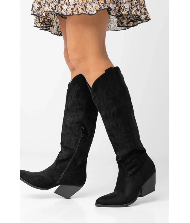 Knee-Lenght Boot Estral - Black