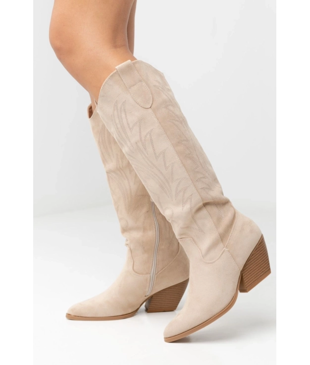 Knee-Lenght Boot Estral - Beige