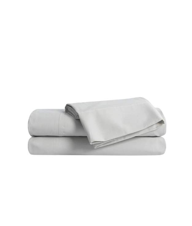 DRAPS KARAMELO EN COTON VIT - GRIS