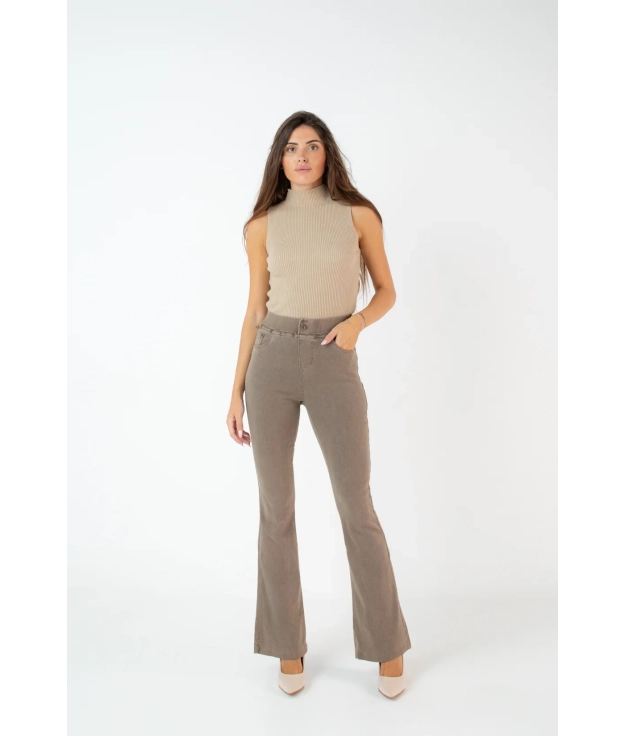 Norci Trousers - Taupe Pianno 39