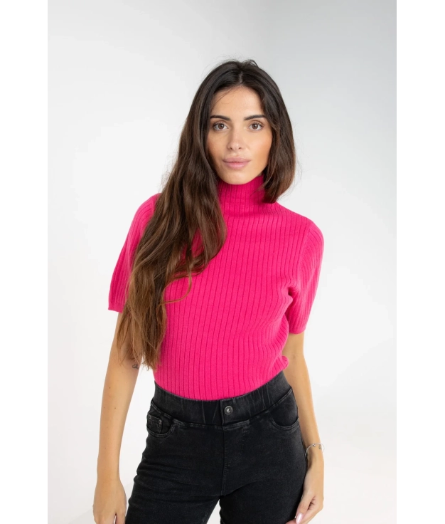 Maglione Oblir - Fucsia Pianno 39