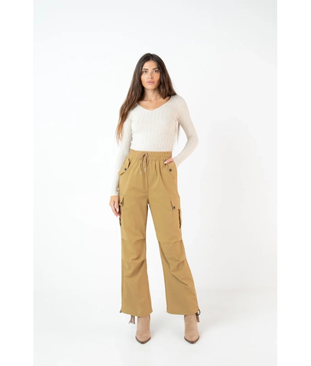 PANTALON ROSEL - CAMEL PIANNO 39